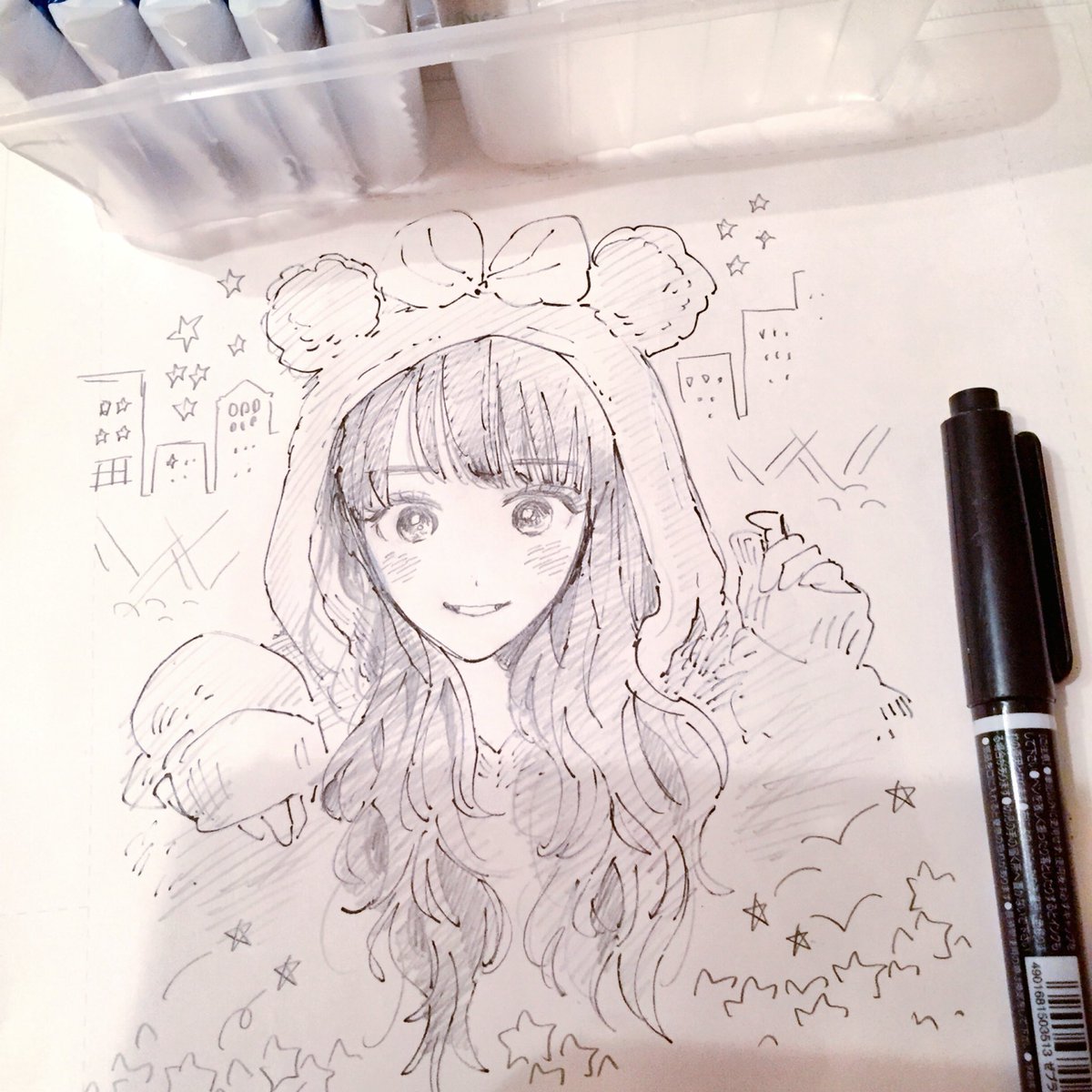 SHOWROOMの画面ってかわいいよね〜夜っぽいし
#巴奎依 