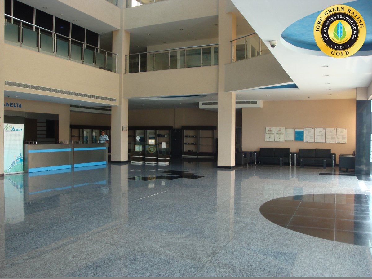 IGBConline's tweet image. #DeltaPowerSolutions Pvt. Ltd, Rudrapur, Uttarakhand achieved Gold rating under @IGBConline New Construction Rating System.