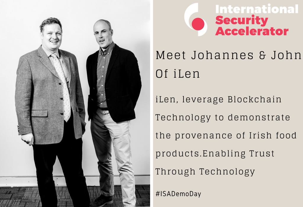 Our last #ISADemoDay introduction is for the fantastic iLen 

<a href="/ilen_io/">iLen.io</a> <a href="/AltadaSolutions/">Altada Technology Solutions</a> <a href="/ParrotScribe/">ParrotScribe</a> @kyivcyber <a href="/SologubRoman/">Roman Sologub</a> <a href="/BeechinorFallan/">Allan F. Beechinor</a> @callumd264 @johannes_cork <a href="/DerekGallagher/">Derek Gallagher</a> <a href="/ThinkDigitalLtd/">Think Digital</a> 
#startups #MachineLearning #CyberSecurity #GDPR #BlockChain #DeepTech