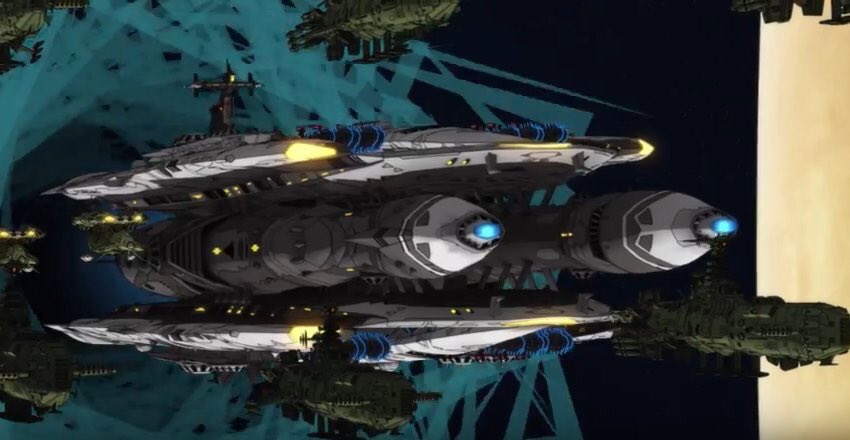 銀河への船 on Twitter: "もはや宇宙戦艦ヤマトの様式美‼️ バルゼーの超大型空母の全通甲板の回転も 今回は小林誠副監督によると  かなり理屈の通る回転を見せるとの事です #宇宙戦艦ヤマト2202 https://t.co/nnhGuBBLyo" / Twitter