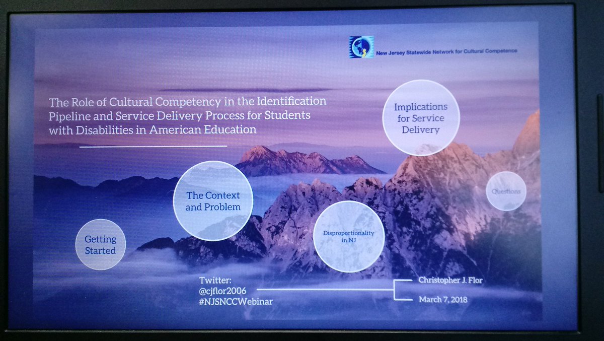 CJFlor2006's tweet photo. My heart is so warmed by the phenomenal feedback we got back on my @NJSNCC Webinar about Cultural Competence and Disproportionality.  What was one respondent's key takeaway from the session? "Disrupt inequity in whatever field you are in." Agreed. #njsnccwebinar https://t.co/bodWslzbIQ