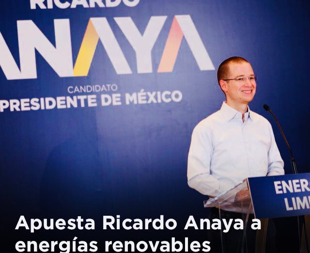 RevistaLaNacion's tweet photo. Nuestro país se convertirá en una potencia energética, afirmó @RicardoAnayaC al dar a conocer cuatro acciones de su agenda prioritaria en la materia.
#DeFrenteAlFuturo🍃
#AnayaPresidente 💙💛🧡

https://t.co/St07NUghTP https://t.co/YRb2itoeAO