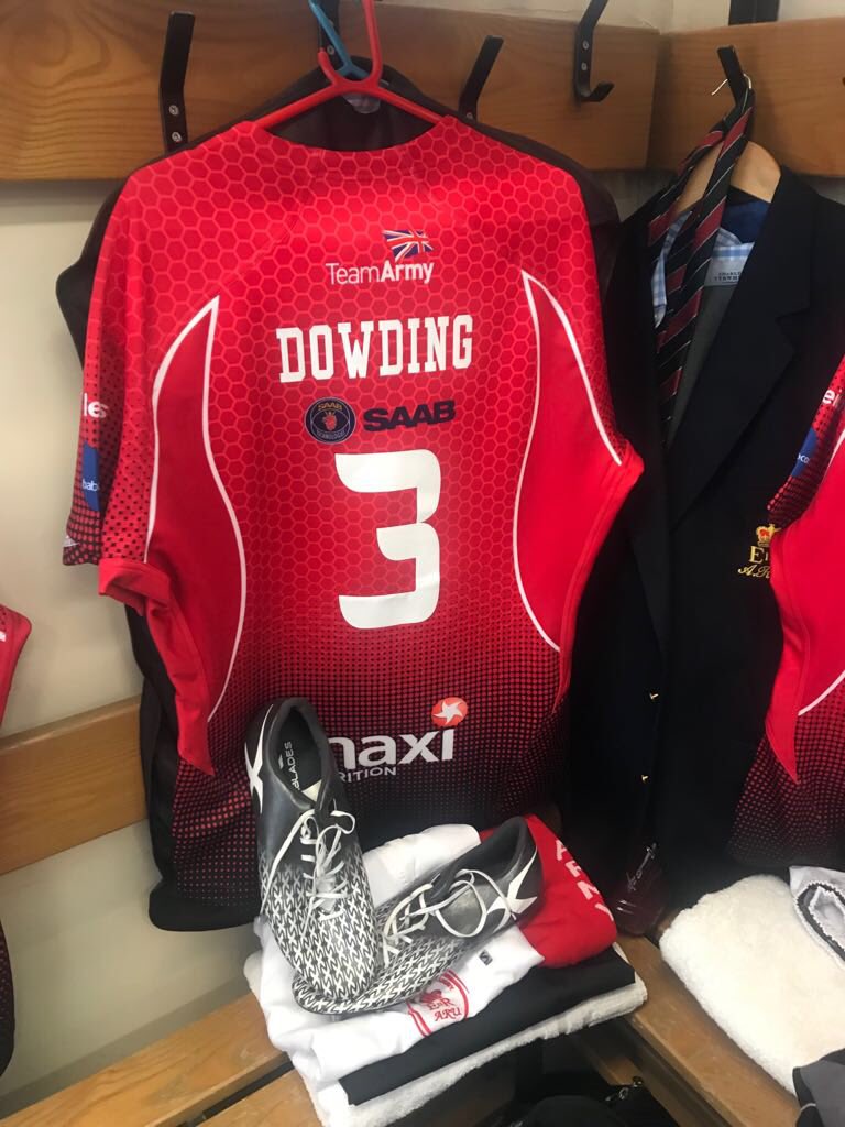 jamiedoig's tweet photo. Always good be able to support a great team with a great ethos, but behind the team is a great organisation of sponsors for @armyrugbyunion. @Maximuscle @KBRnewsroom @PoppyLegion @VeoliaUK @TeamArmyUK @SodexoUK_IRE @iProSport @Saab and kit provider @samurai_sports https://t.co/DuOgLuAehx