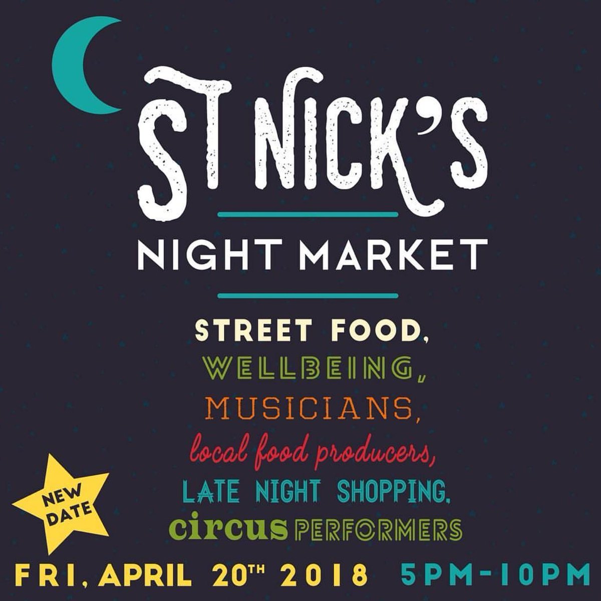 drinkmoorbeer's tweet image. What a lush Friday! Hope everyone's enjoying this beautiful weather.☀️ Don't forget, when the sun goes down, you've got this to look forward to!🌘#nightmarket #bristol #market #stnicks #craftbeer #popups #welovebristol