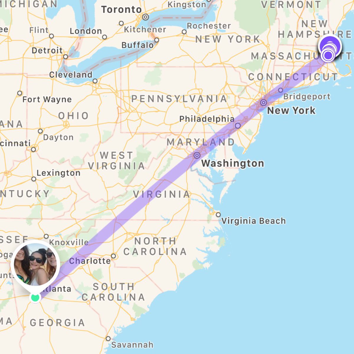 wearitforwardtm's tweet photo. The girls of #wearitforward have arrived in Atlanta and are ready for #decaicdc! Wish us luck! #decacated #deca #icdc2018 https://t.co/B6ln77n26a