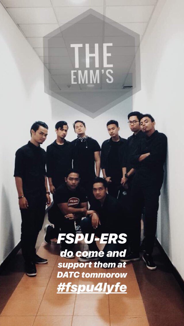 danialffila's tweet photo. To all FSPU-ERS UiTM Shah Alam, do come and support our faculty's music band tommorow at DATC! Its FREE! NO NEED TO BUY A TICKET! @smffspu
#teamfspu
#fspu4lyfe
#wirasa2018 https://t.co/y7wnKrK4HL