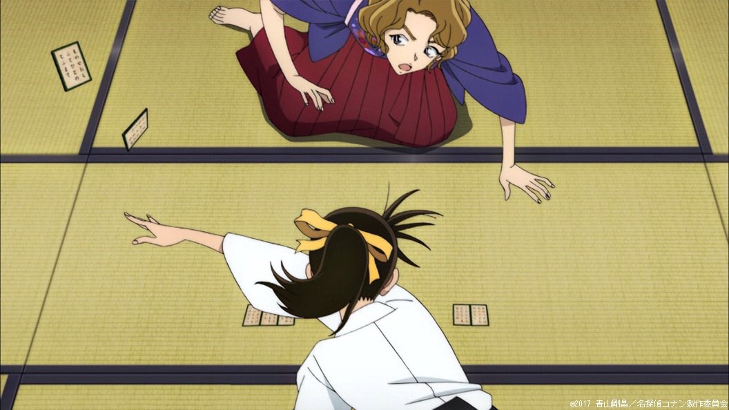 アンク 金曜ロードshow 公式 紅葉さん相手に互角に試合を進めている和葉さん ラスト 敵陣 自陣ともに残り札が１枚になった状態を 運命戦 と呼びます 読み手に勝負の運命を握られているからそういう呼び方をするのだそう ドキドキしますぅーー 和