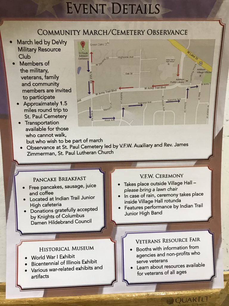 RybsITPE's tweet image. #MemorialDay Addison 2018
#AddisonAdvantage #VeteransOfForeignWars 
#AddisonHistoricalSociety @KnightsOfC @AddisonFPD @Nedsra @AddisonPolice @AddisonVillage @AddisonPubLib @AddisonSD4 @AddisonTrailHS