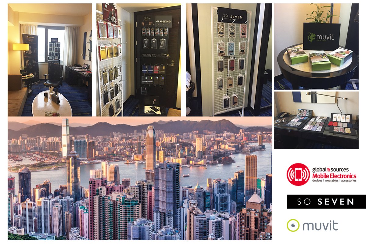 Thank you for visiting us at the Global Sources Mobile Electronics . It was great to see you all ! #Event  #Electronics #mobile #accessory  #HongKong #World #SoSeven #Muvit