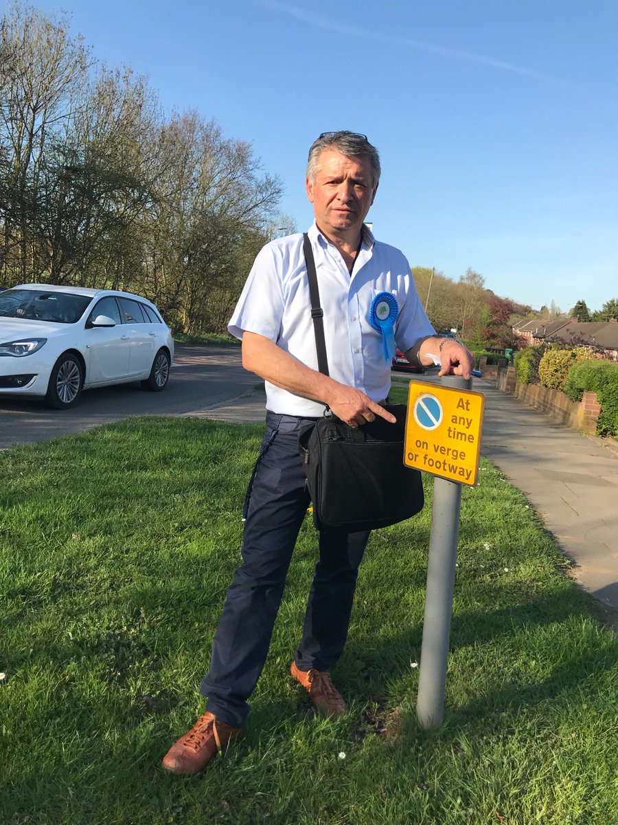 Protecting our Verges and pavements district wide is a must.