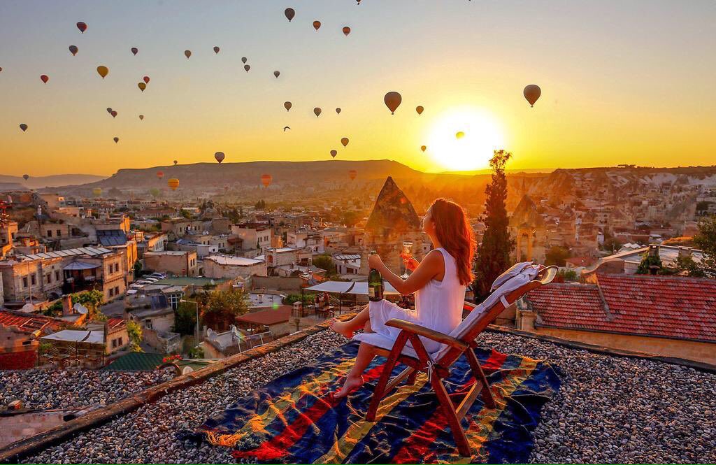 EXPLORENATURE5's tweet photo. Cappadocia, Turkey https://t.co/pLXipWGG4O