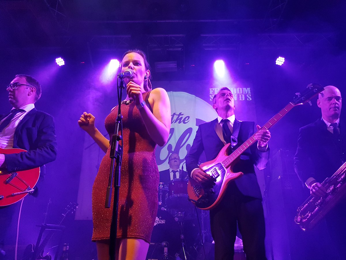 FreedomSounds's tweet photo. Now incredible Dutch Soulsters @thetibbssoul are being more than wonderful on the Main Stage. #FSFest2018 https://t.co/C8EX1dKJYq