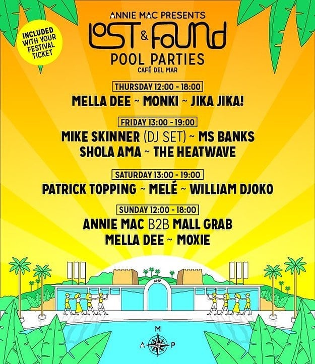 eventseeker's tweet photo. Are you ready for the pool? 😎🌴👙 @amplostandfound's pool party line up looks great! 
https://t.co/VW6dap15A8
#meladee #mikeskinner #msbanks #patricktopping and many more!
#anniemac #lostandfound #pool #party #musicfesival #edm #dj https://t.co/LeKrZs4mJu