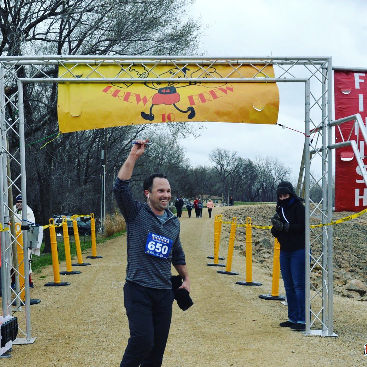 brewtobrewkc's tweet photo. That's What Speed Do
Congrats to the 
1st place #Racewalkers! #brewtobrew #brew2brew #run #running #runners #ultrarunning #relayrace #runkc #kcrunning #kcrunners #kctolawrence @kctcrunner #kctc #kctrackclub @CF_Foundation @RacedayEventsKC https://t.co/xhFvXPZDex