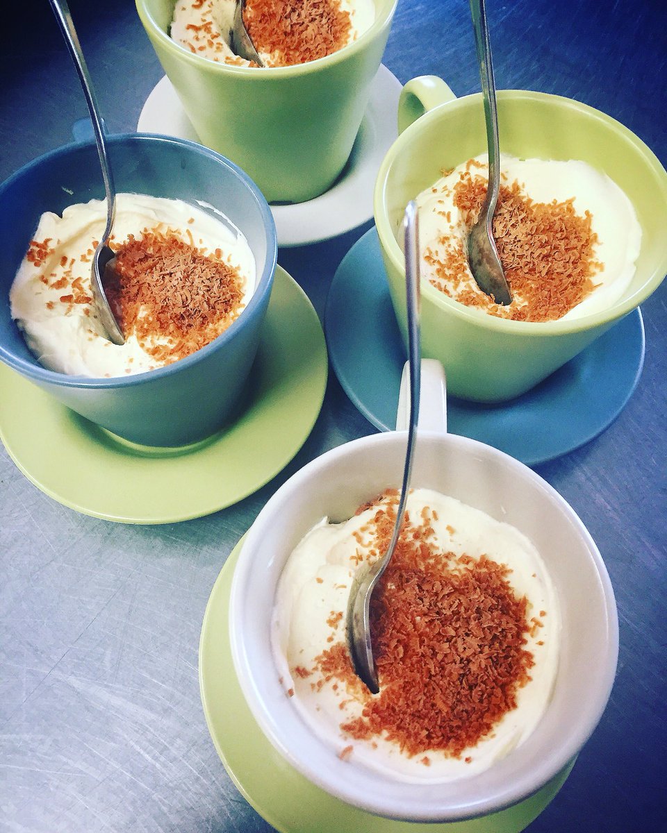A few pics from today’s #italianthemed lunch which we served at the #mauricejaggercentre today... #beeflasagna #salad &amp; #garlicbread along with #coffeecup #tiramisu ...