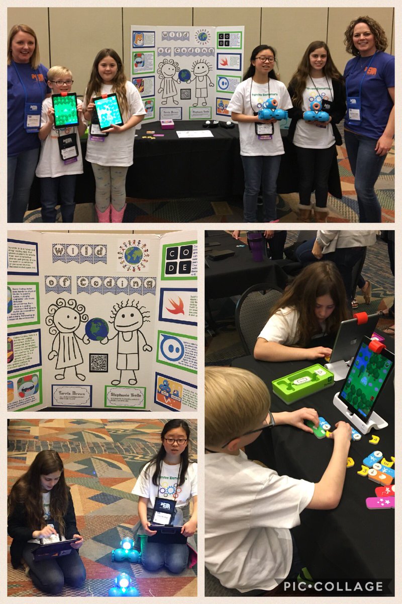 Loved having #bpsne students share about @WonderWorkshop @OsmoCoding & the power of coding at #NETA18 with @TerrieBrown17 #ipadacademy