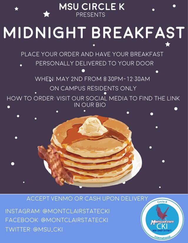 Link in Bio if you wanna order some delicious pancakes MSU!! May 2nd 8:30pm-12:30am