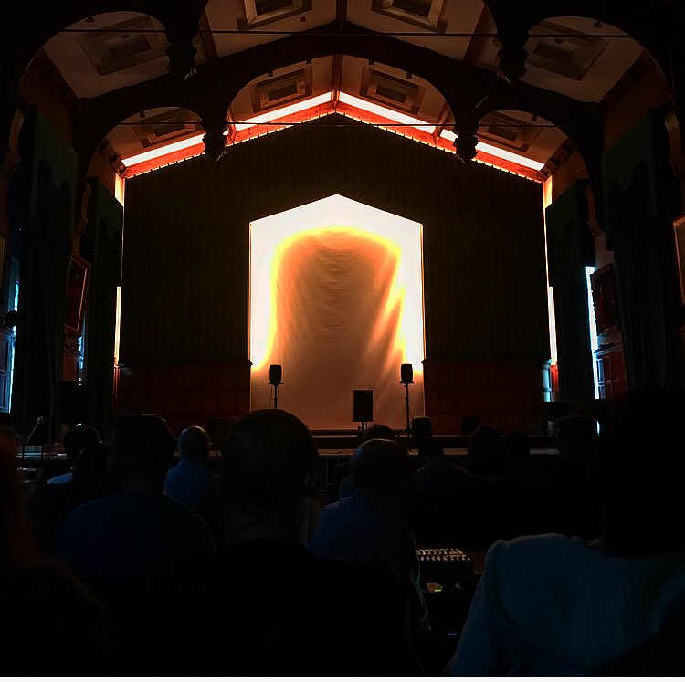 stew_campbell's tweet photo. Great start to a week of new music with Sound Junction: Encounters - everyday stories told by adults and children with sound transformation by computer. Super music by Trevor Wishart #SoundLaboratory @ShefUniConcerts @CeNMaSforum https://t.co/2Khj0qVvbu