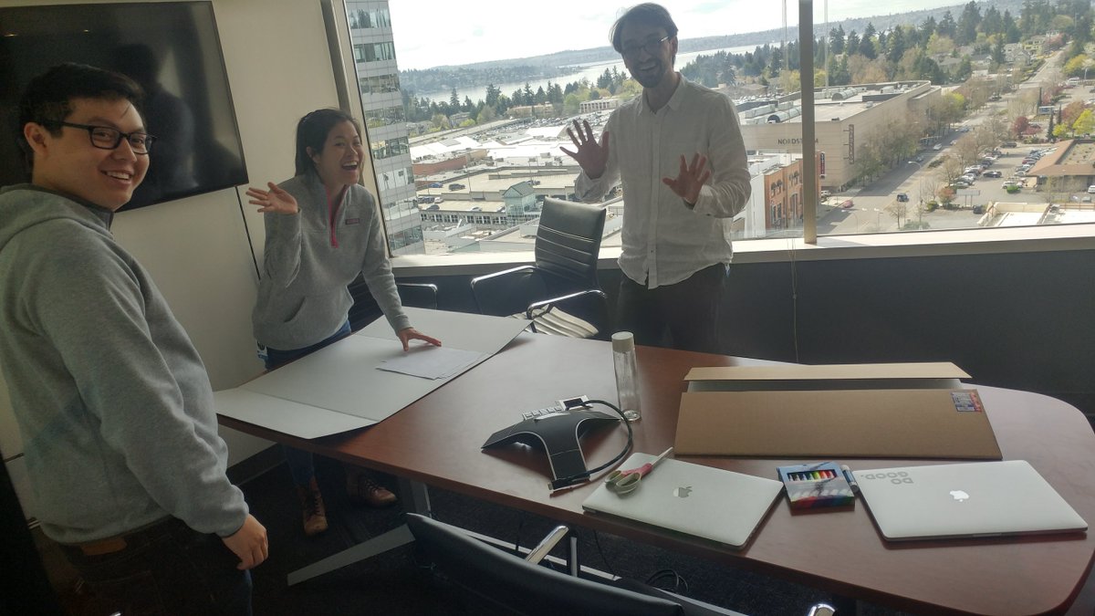 SmartsheetDev's tweet photo. Teams are preparing their posters for the Science Fair style presentations later today!
#HackTheSheet #SmartsheetLife https://t.co/6iapwUVEBZ