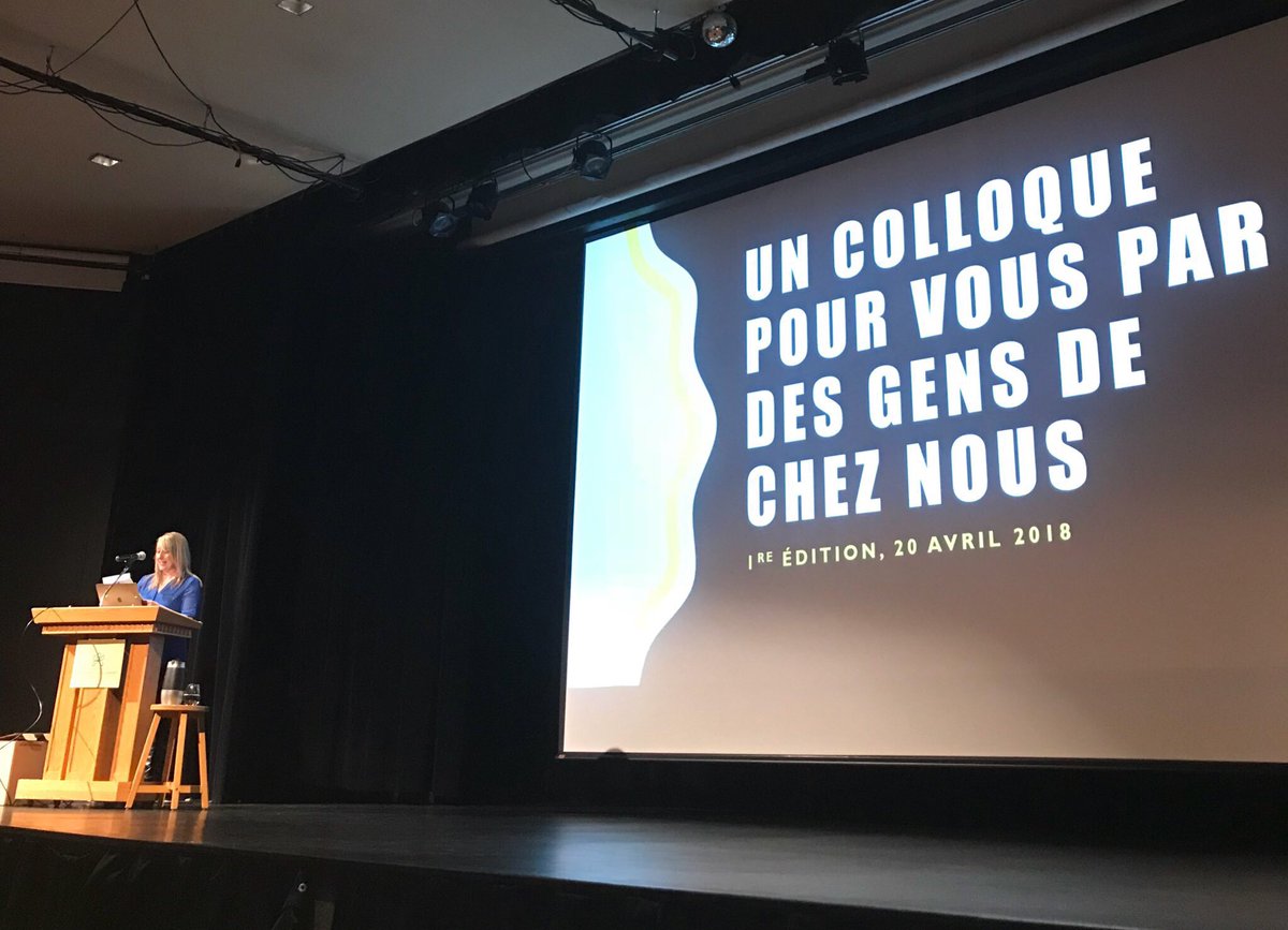 CDSL_'s tweet photo. « Un colloque pour vous par des gens de chez nous »: les experts du CDSL mis en vedette! #colloqueCDSL https://t.co/f7PSI3Jxzd