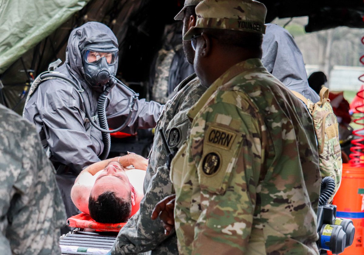 MDNG's tweet photo. Who is able to deploy within 72 hr of a chem., bio., radiological, &amp; nuclear event? 
The 231st Chem. Co. are trained to do just that. Check out how they did during their latest training at #VibrantResponse18 &amp; #GuardianResponse18 https://t.co/Q6llvtnA3J https://t.co/l3BYfdXqDb