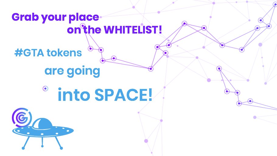 NetworkGURUapp's tweet photo. Thanks🙏🏻to our growing community our Whitelist is really going GAGA!
Grab your place🔜 and reserve #GTA to be the first who gets the tokens for $0.03💵
Reserving tokens NOW gets you 1st in line for Pre-ICO prices. 
Without reservation-first comes, first serves - don't miss it! https://t.co/V99FJgs4EO