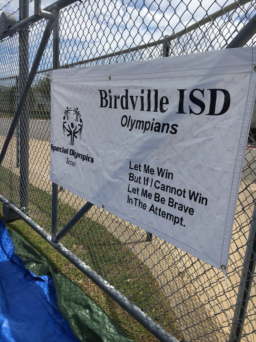 Birdville_High's tweet image. Good luck to our Special Olympic athletes competing at Area this weekend at UTA! We are proud of our Hawks!