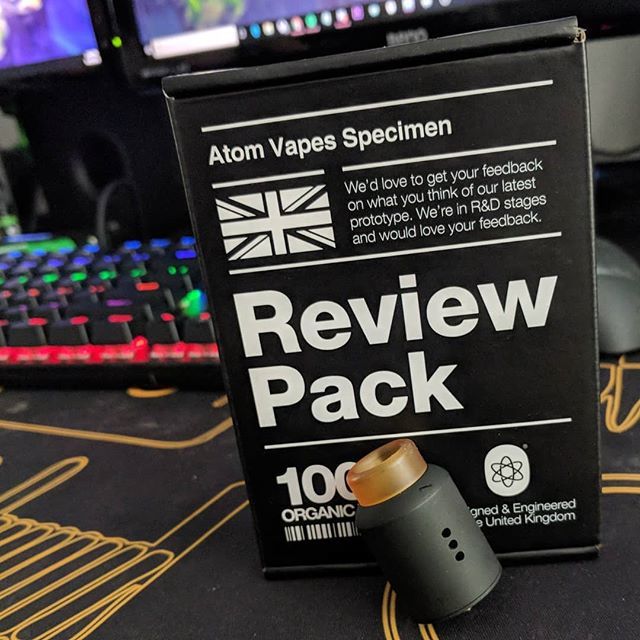 AbbyHour's tweet photo. Unboxing the Njord RDA from @atom_vapes tonight on the Vapecast at 8pm ET on https://t.co/vZiAWHR7hj
#vaping #vape #vapereview #twitch #vapecast https://t.co/sir7k4oSuk https://t.co/aiX9LpCYPi