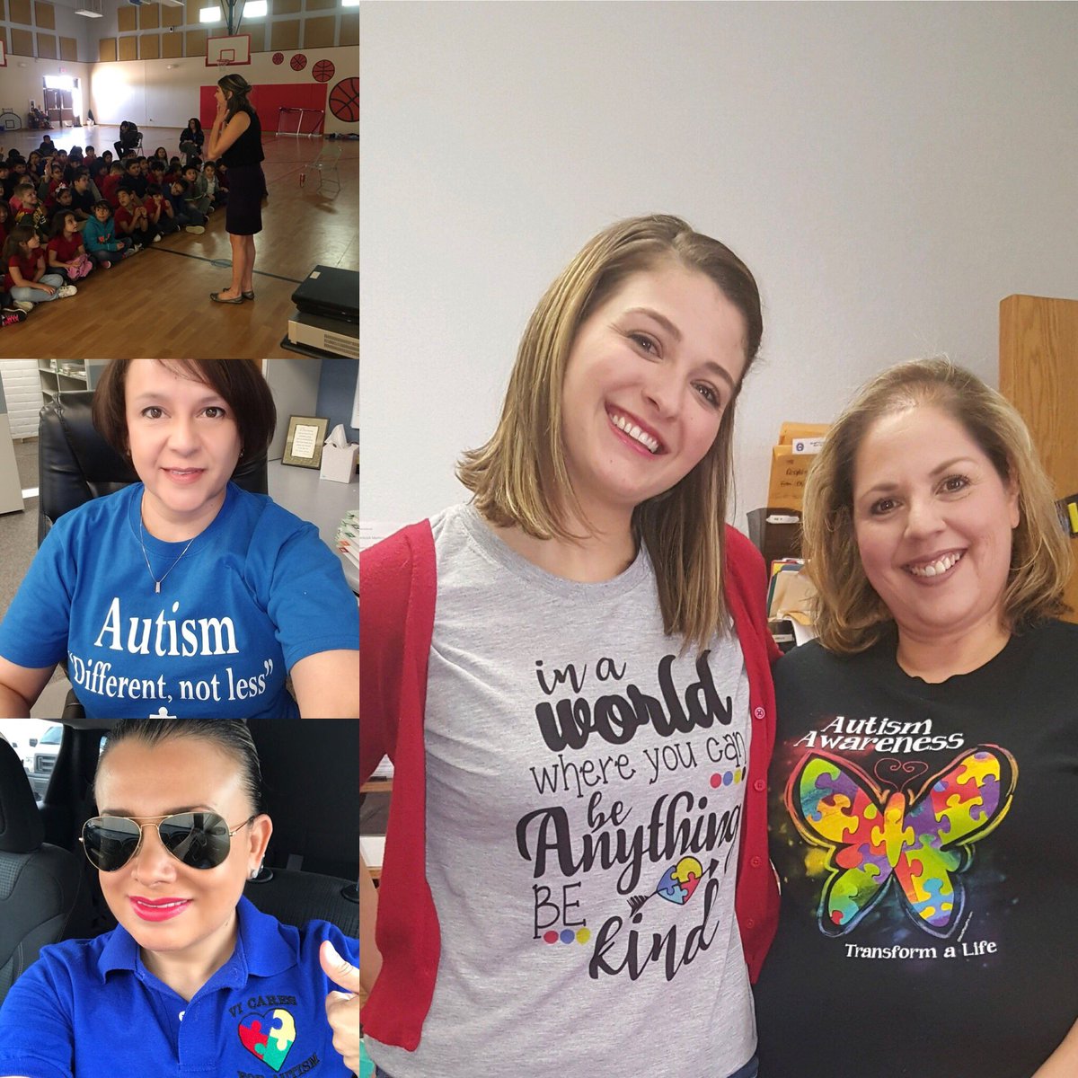 josie1591's tweet photo. What do you do when you have an awesome Itinerant Autism Teacher? You change the world! Thank you, Ms. Devine, for making a difference every single day!♥️💙💚💛🧡 https://t.co/jlzY70aEMo