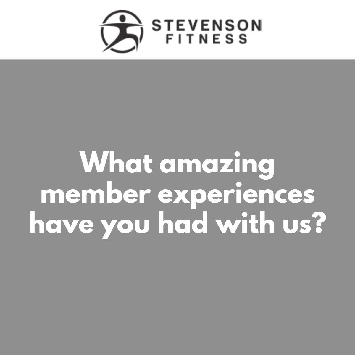 StevensonFit's tweet photo. We'd love to hear from our awesome members! https://t.co/5ah0H2AVLJ