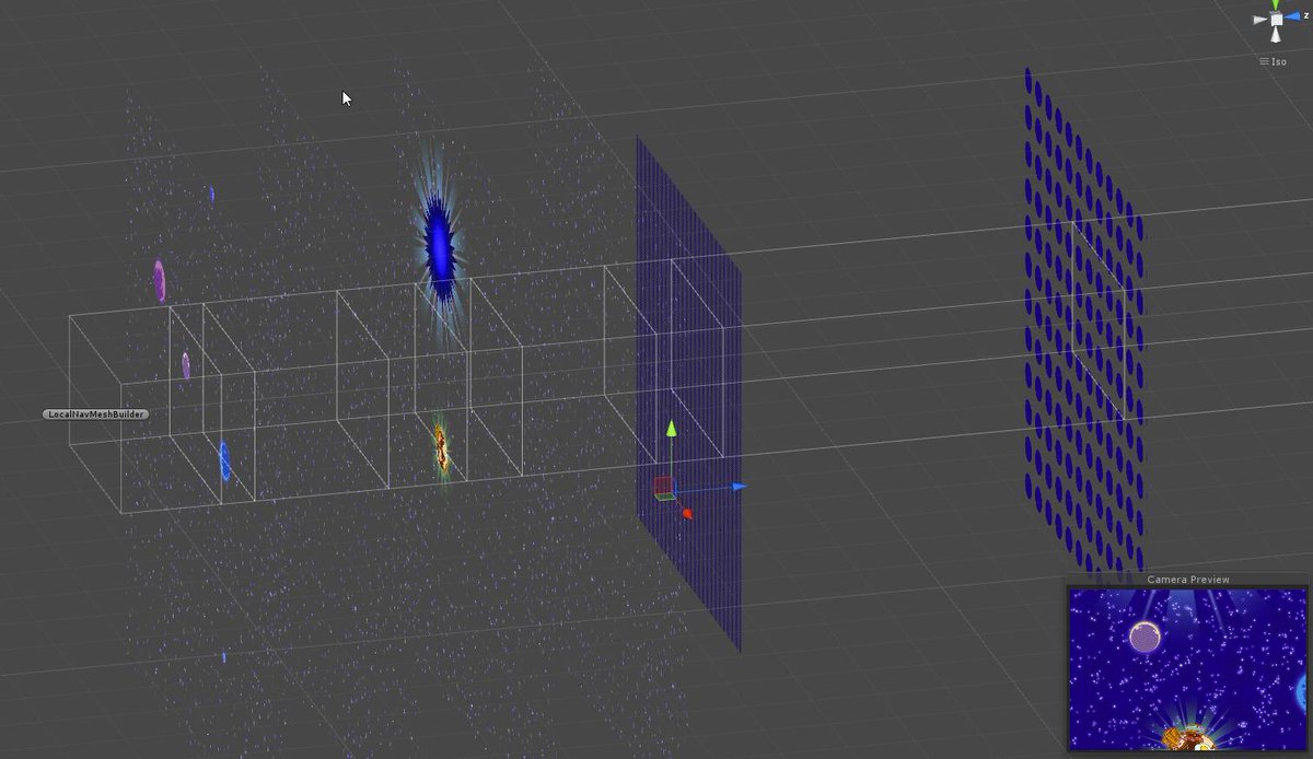 tinyphx's tweet photo. Closest we get to behind the scenes. 😮 #FrankFromEarth #Unity3D #indiedev #indiegame # https://t.co/r5ngWgpTCt