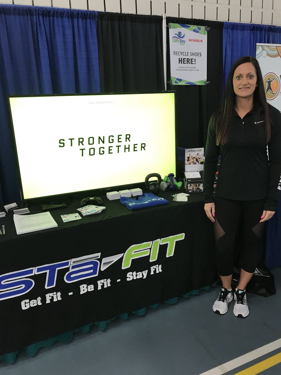 StaFitNow1's tweet image. Stop by Sta-Fit booth at #EarthDayExpo at SCSU and register to win a 3-month membership. #stafit #getfitbefitstafit