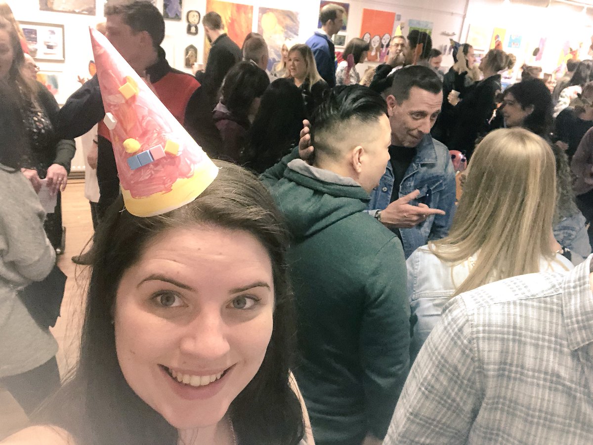 rachelleitch91's tweet photo. How brilliant to be here @letshaveashow opening evening showcasing artists with different skills and abilities #fundinginaction #letshaveashow https://t.co/CyVO1Qikol