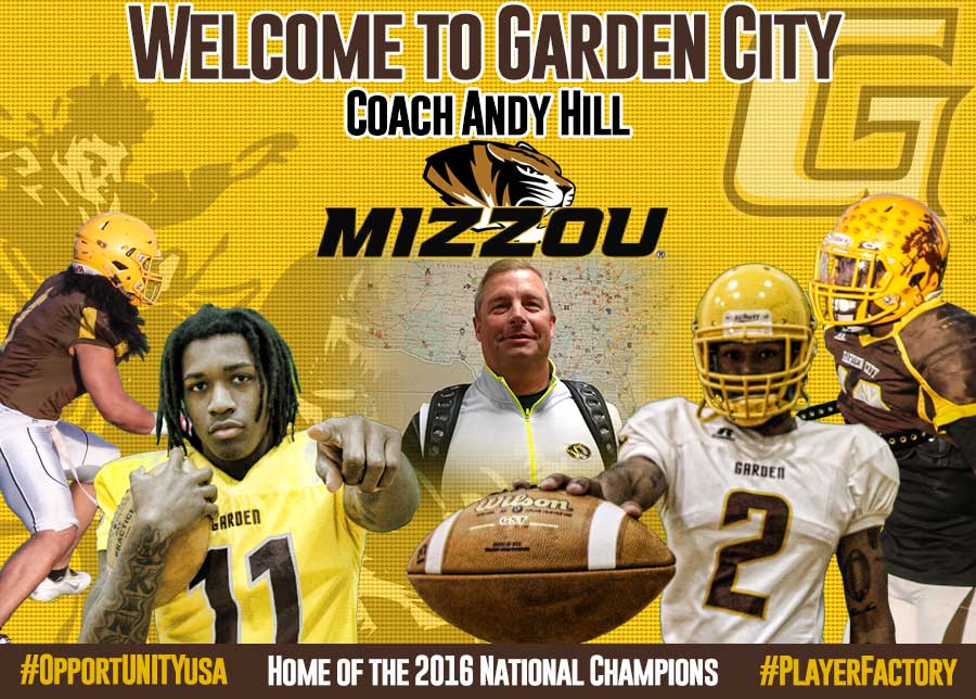 GCCC_FOOTBALL's tweet photo. Great to have @MizzouFootball coach @CoachHillMizzou at the #PlayerFactory this week checking out the Broncbusters.  
#OpportUNITYusa https://t.co/2s0WWG02kI