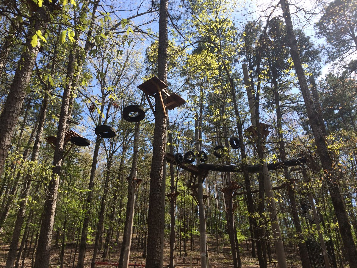 LeadARClass18's tweet photo. LeadAR Class 18 Seminar No. 2 Team Building: The high ropes course! #LeadAR https://t.co/F5TO1O9sGQ