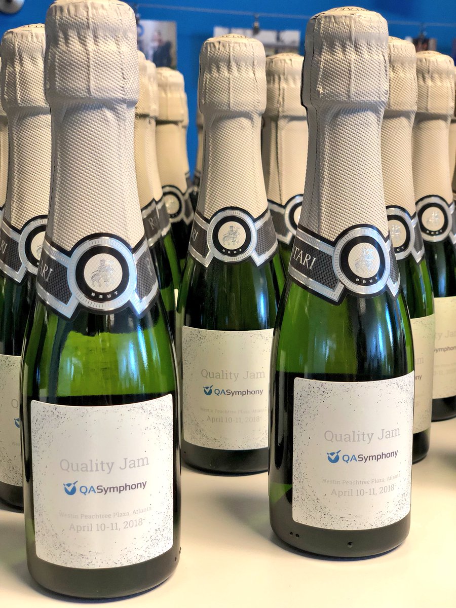 tami__mcqueen's tweet photo. Cheers to @QASymphony on a successful #QualityJam18 🥂
In the company of giants, what a team! https://t.co/X5tGXbZkWt