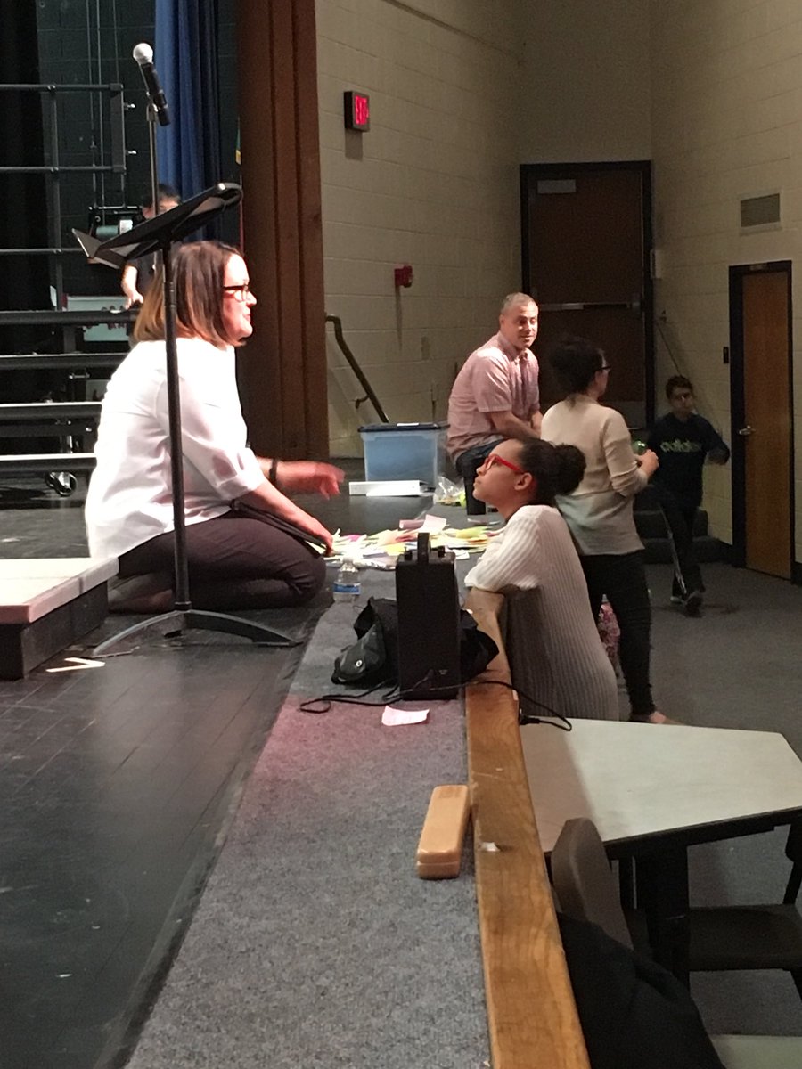 MustangHoJo's tweet image. Listening to words of wisdom by our guest conductor, Mrs. Tynch!  @LCPSMusicDept @MeadowlandElem #allcounty