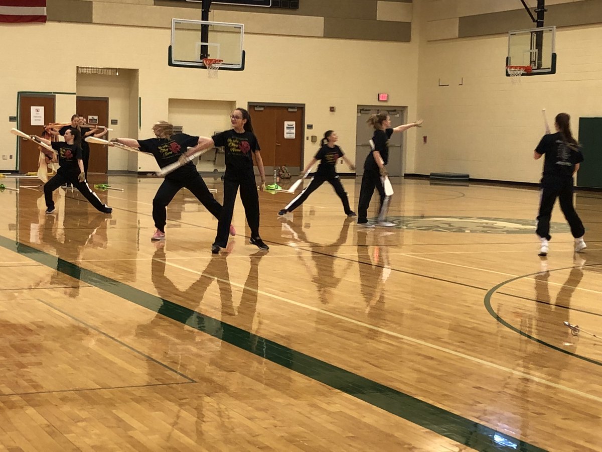 ABMS_PE's tweet photo. ❤️ these girls and their talents!!! Thank you for rockin’ it!!! @BvswColorGuard @ABMSWolverines https://t.co/9J86ZqW4wt