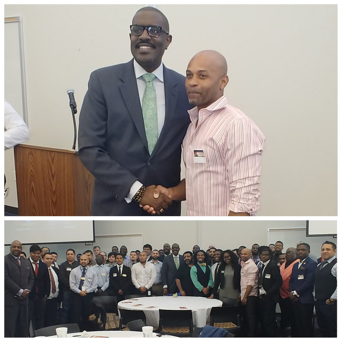 RevDrMikeWaters's tweet photo. Thank you @dcccd for the honor of keynoting your 2018 Male Summit at @MVConline. These inspring students will change the world! #ReadStakesIsHigh https://t.co/EnALpw3Ss6