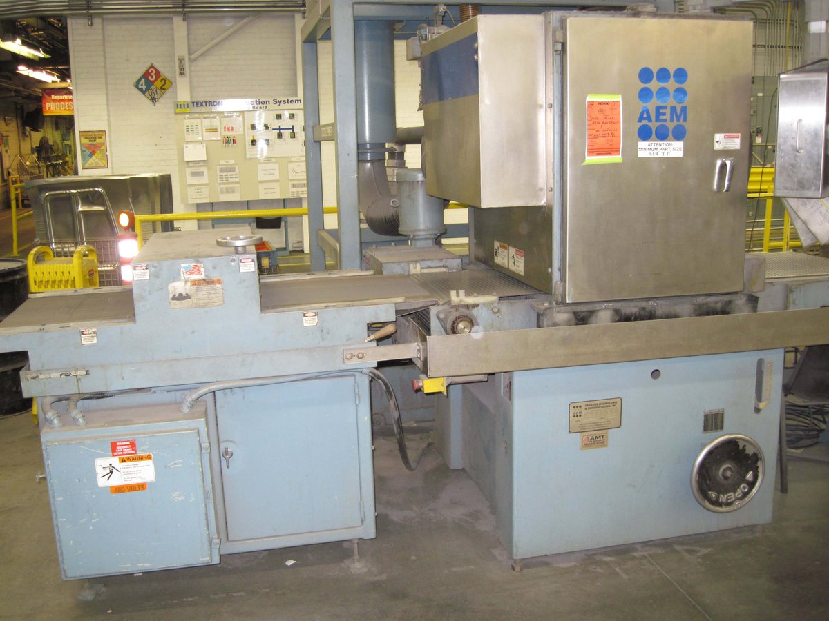 Machinetoolcomm's tweet photo. Used Grinders For Sale - AEM - Belt Grinder (Wet Type) | 24" X 48" https://t.co/QxP6xQ4Qjc #grinder #discgrinder #metalcutting #MFG #machinery #machineshop #cnc #machinetools https://t.co/L8IXoIhs9u