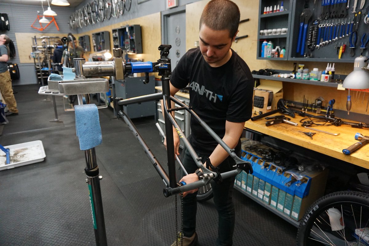 NowBikes's tweet photo. The temperature is rising and the snow is melting, it’s time to get your bike ready to ride!

Our certified bike mechanics are here to help you with all of your repair and maintenance needs.

See us in Arden Hills or St Paul: https://t.co/kT2g6Jd88y https://t.co/bAQBU5eHxo