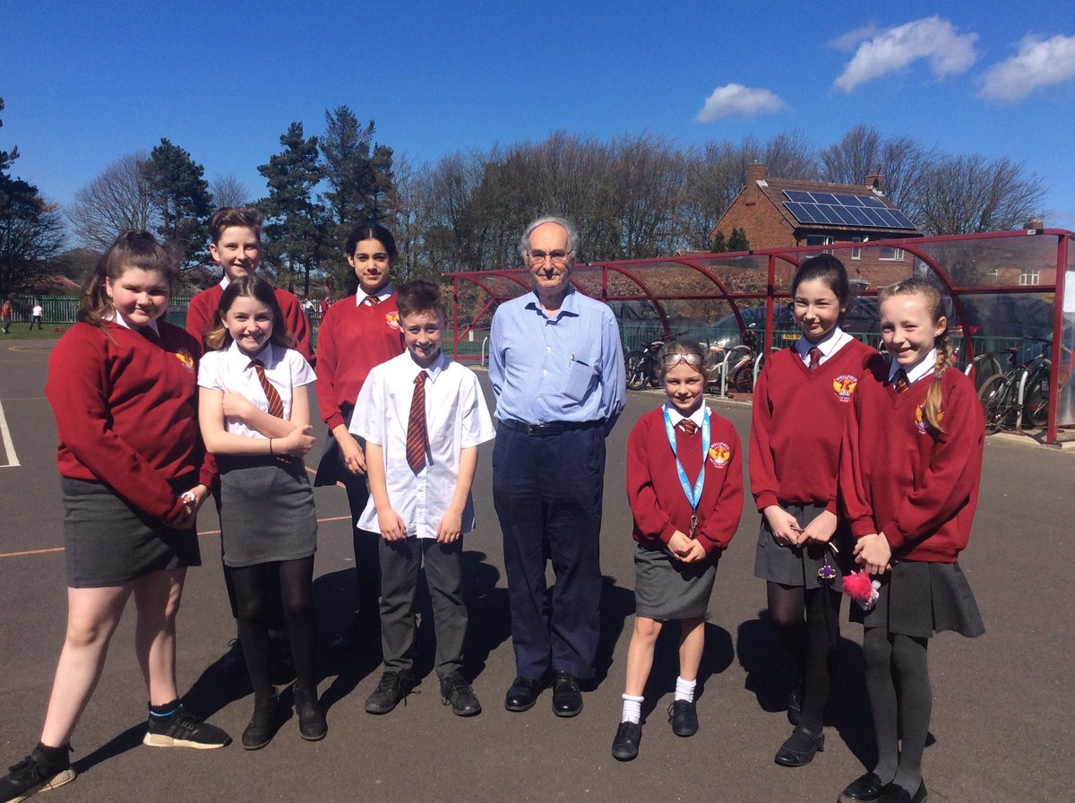 WellfieldMiddle's tweet photo. What a privilege to have Henri Obstfeld visit Year 6 today and tell us about his childhood spent in hiding in occupied Holland. We must always remember the Holocaust. Thank you @HolocaustUK for organising this opportunity #WMSHistory #WMSRE #WMSEnrichment https://t.co/fE8jugY0Uw