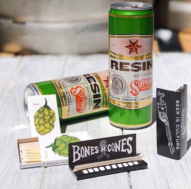 SixpointTexas's tweet photo. Happy 4/20 Y'all! ROLL out to @BangersAustin for 4/20 Fest tonight @6pm! Grab these BONES &amp; CONES rolling papers before they're gone! #beerisculture #420fest #resin https://t.co/d3bGo3FAXo