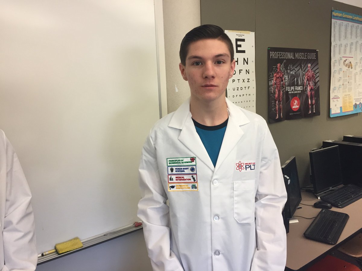 HBS students looking sharp in their new lab coats.  The future of medicine truly does start here.