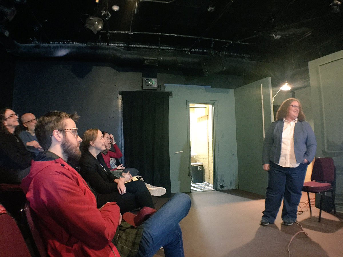 Detroit_CM's tweet image. Another shot from this morning's talk / Game with Margaret Edwartowski #cmdet #cmgame