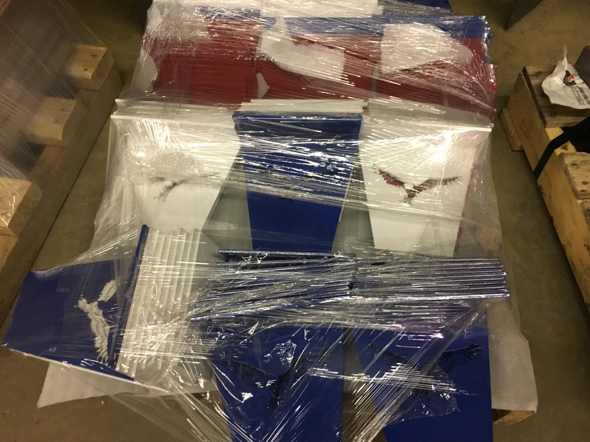 CIMMetals's tweet photo. The first tee block batch of the season packaged and ready to be shipped out! The tee block is durable, attractive and maintenance free. Order your custom tee blocks today! https://t.co/rMbbZrujBU #golf #golftee #customtee #teeblock #golfcanada https://t.co/6x0x8tFHsY
