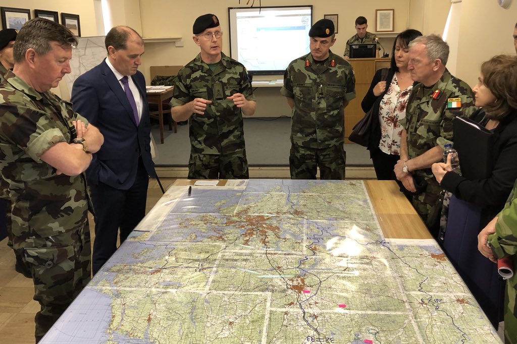 mark_mellett's tweet photo. #RDF personnel playing a vital role in #Viking18 Multinational Peace Support Exercise showing the Integrated Approach in action for #HumanSecurity. @defenceforces working alongside NGOs, diplomats, police and other militaries. @RDFRepAssoc #ÓglaighnahÉireann #StrengthentheNation https://t.co/IrSz5V8Iy7