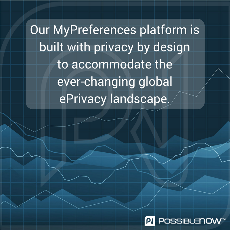 possiblenow's tweet photo. #MyPreferences is built with #privacy by design to accommodate the ever-changing global #eprivacy landscape. #data #consent #compliance #possiblenow https://t.co/4zVEvNUYAr https://t.co/6sjMJu0M48