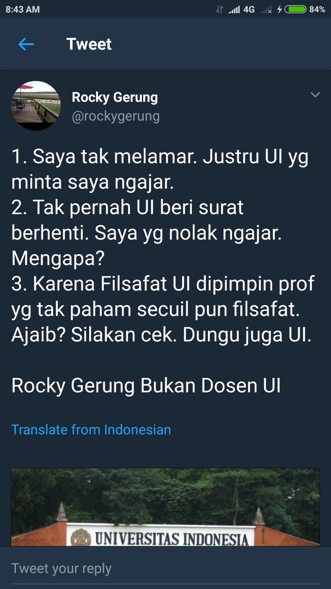 Kata Kata Bijak Rocky Gerung Semua Yang Kamu Mau