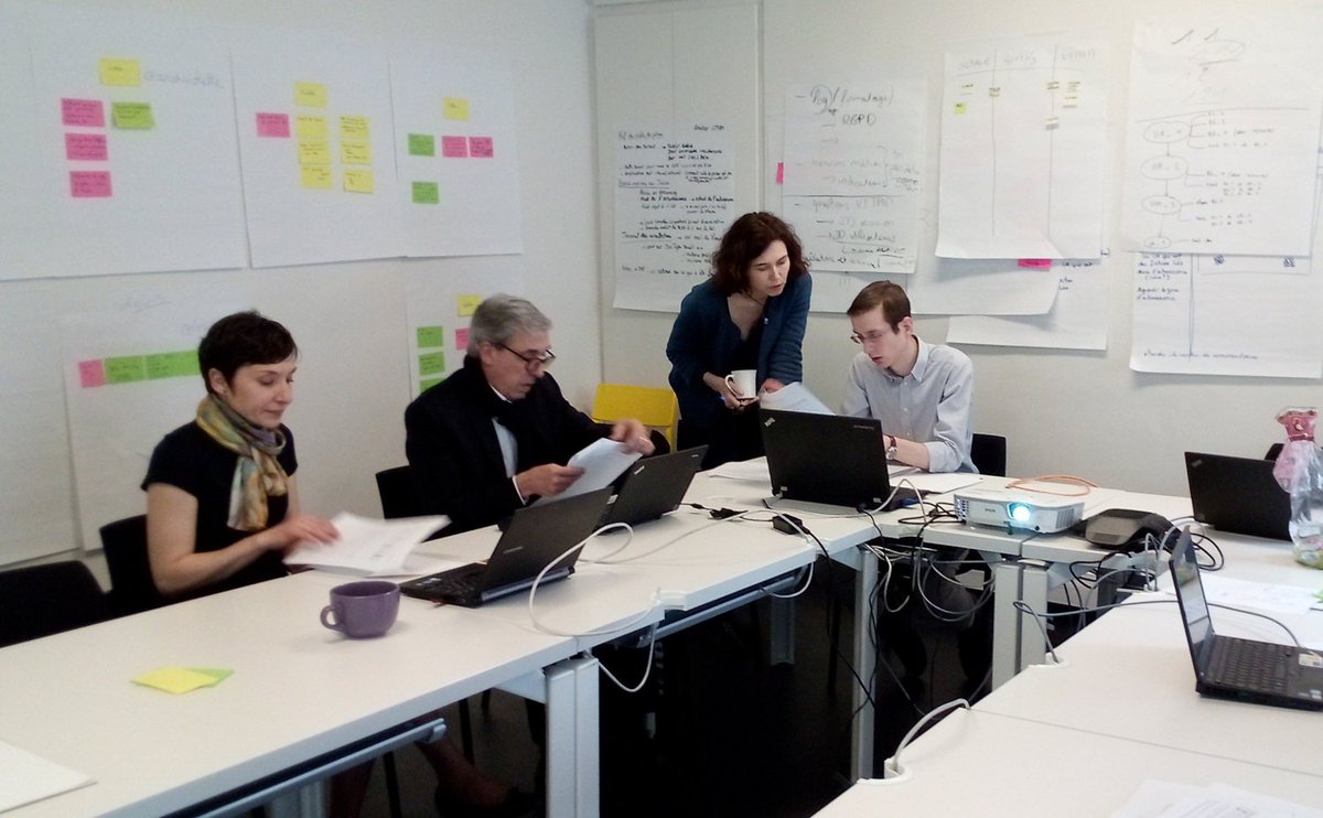 ArchivesnatFr's tweet photo. En avril, les tests utilisateurs se poursuivent ainsi que les présentations des derniers développements #Agile réalisés par le #ProjetADAMANT https://t.co/fTnenEBEGJ https://t.co/rpWuxgwpGf